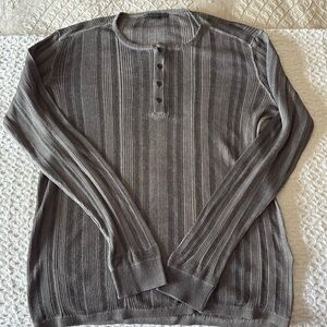 John Varvatos Henley style shirt